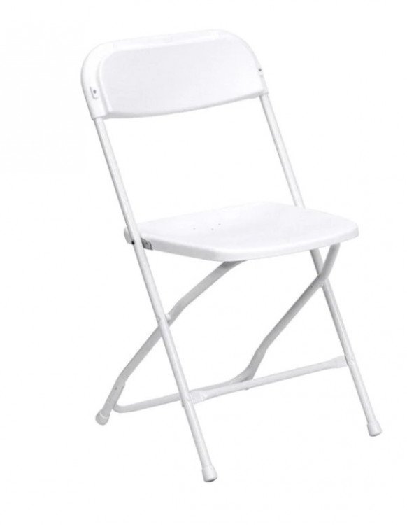 Folding Chairs- White