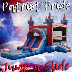 Patriot Pride Jump n Slide (double lane)