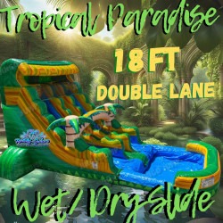 Tropical Paradise - 18 Ft Dual Lane
